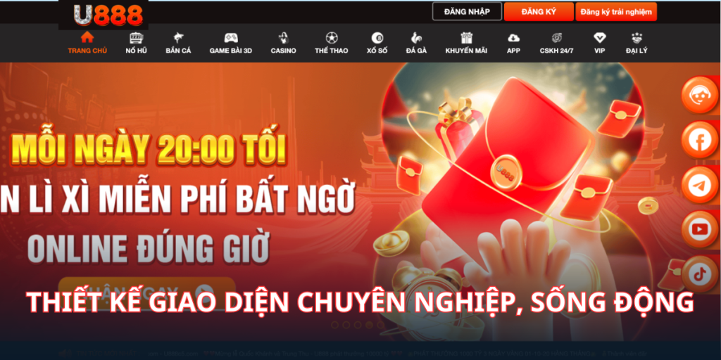 Thiết kế giao diện chuyên nghiệp, sống động